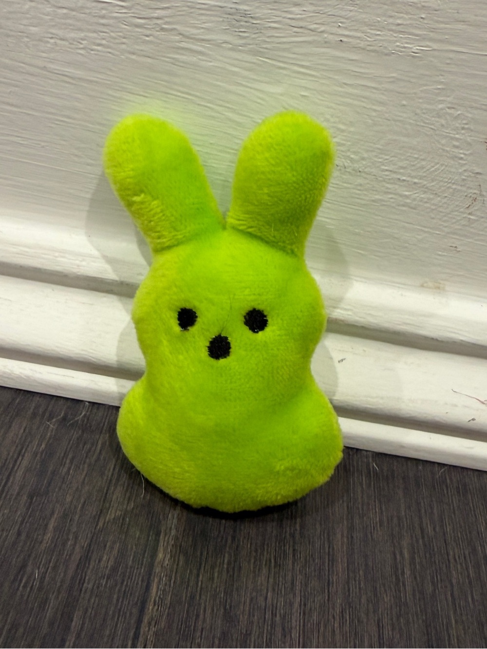 NWOT 3”in Peeps Neon Green Plush Bunny Stuffed Animal Kids Easter Toy